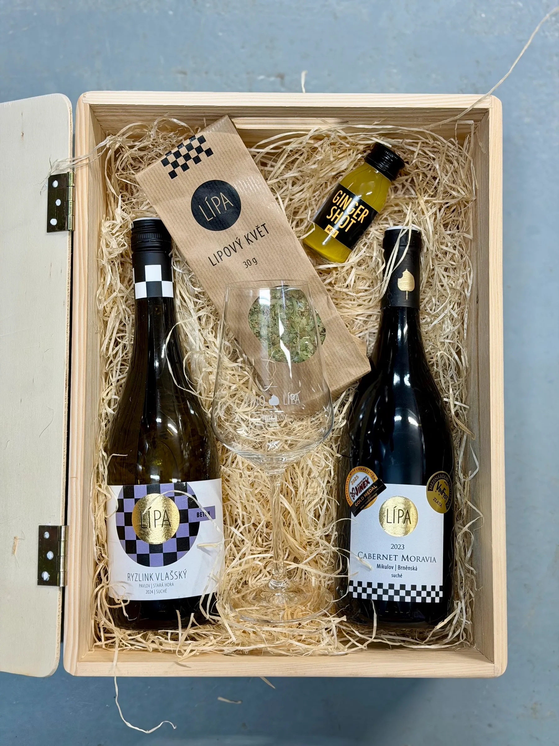 Dárková kolekce Ryzlink vlašský 2024 a další_